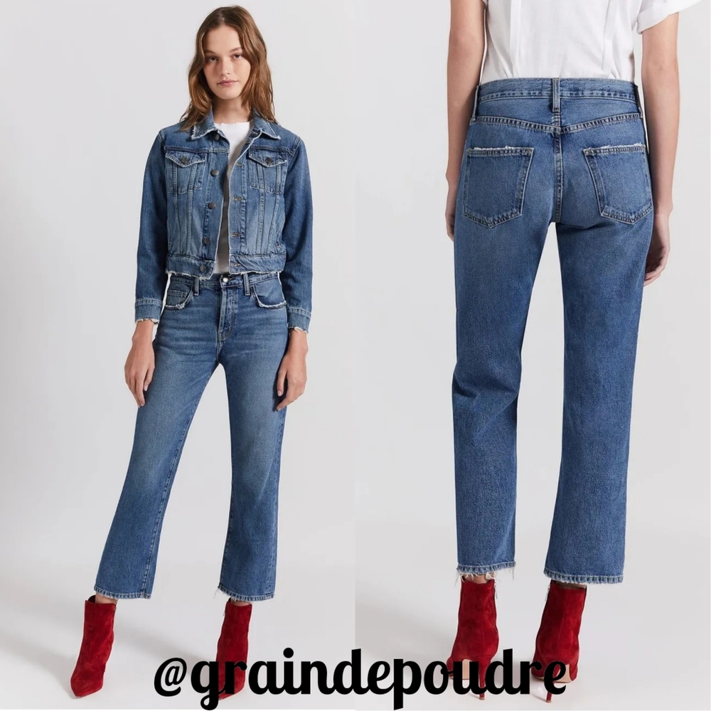 Current Elliot Original Straight Grassland Jean 24